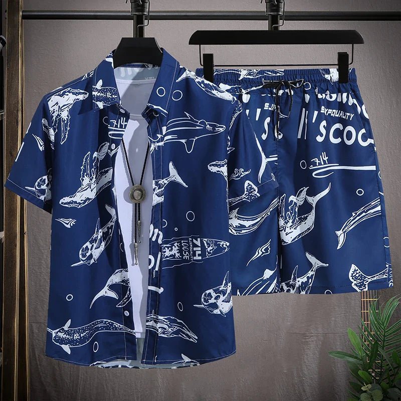 Men vacay Beach shorts Set - Wear with style