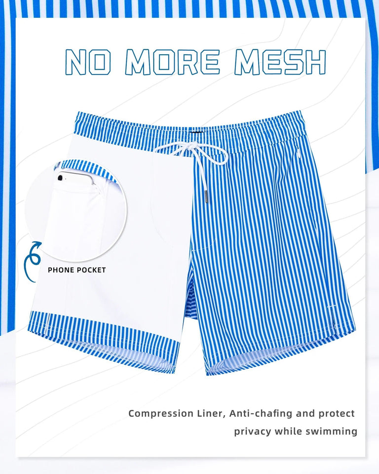 Mens Swim Quick Dry Beach Shorts - Wear with style