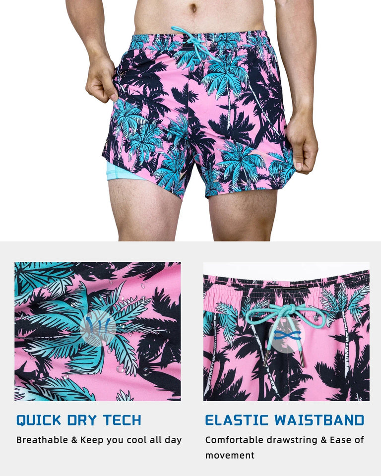 Mens Swim Quick Dry Beach Shorts - Wear with style