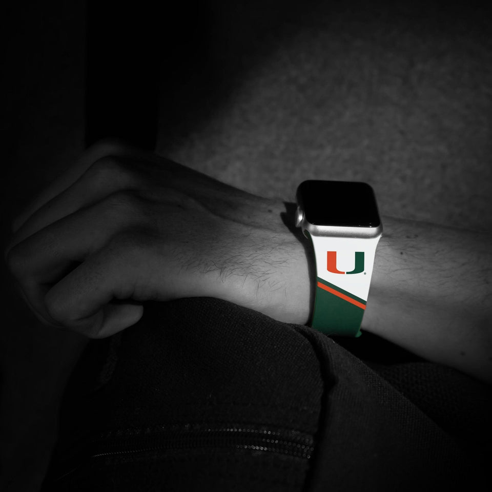 Miami Hurricanes HD Apple Watch Band - Wear with style
