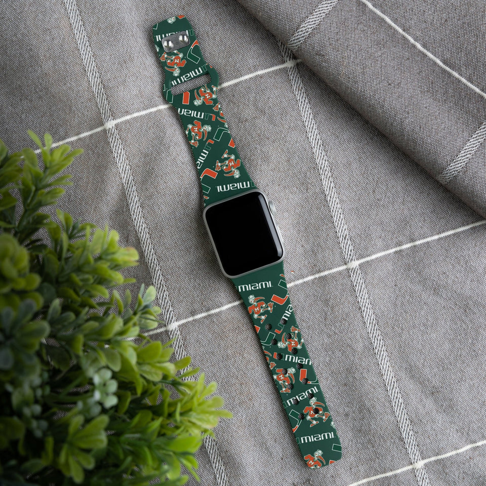 Miami Hurricanes HD Apple Watch Band - Wear with style
