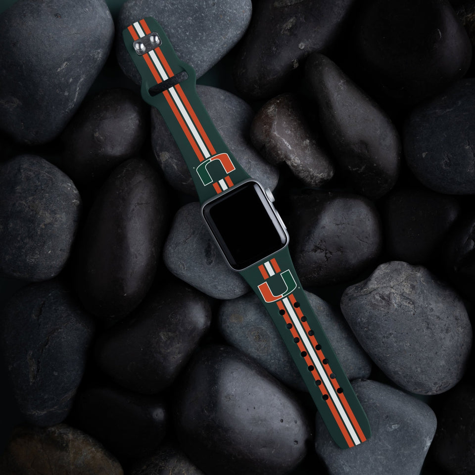 Miami Hurricanes HD Apple Watch Band - Wear with style