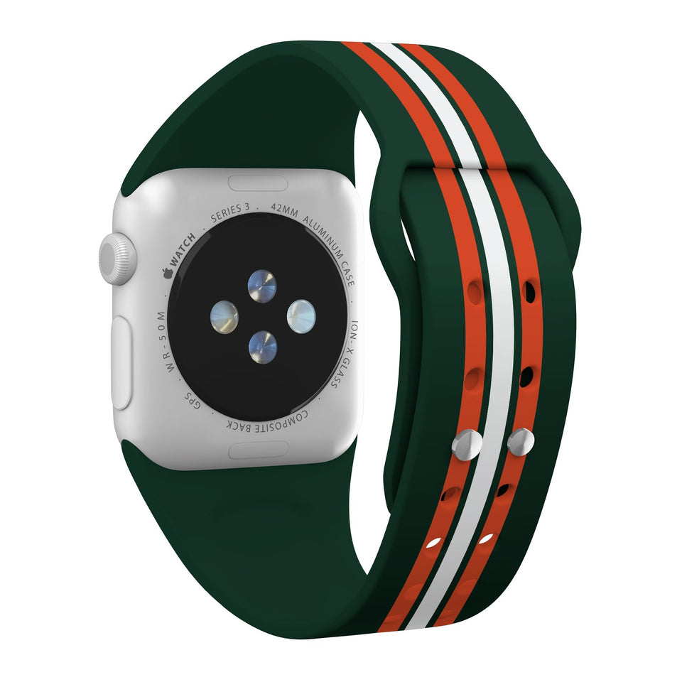 Miami Hurricanes HD Apple Watch Band - Wear with style