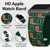 Miami Hurricanes HD Apple Watch Band - Wear with style