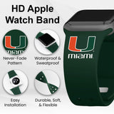 Miami Hurricanes HD Apple Watch Band - Wear with style