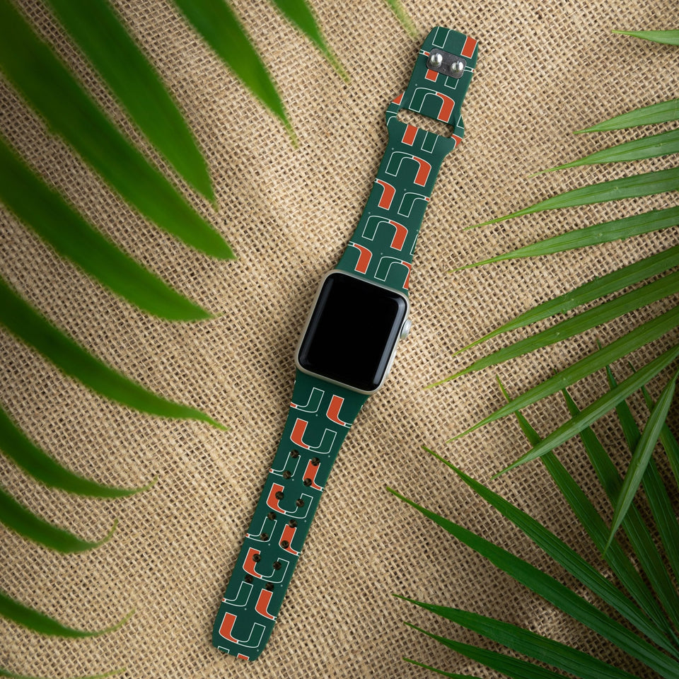 Miami Hurricanes HD Apple Watch Band - Wear with style