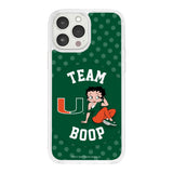 Miami Hurricanes X Betty Boop HD Apple iPhone 14 Mag - Safe Phone Case - Wear with style