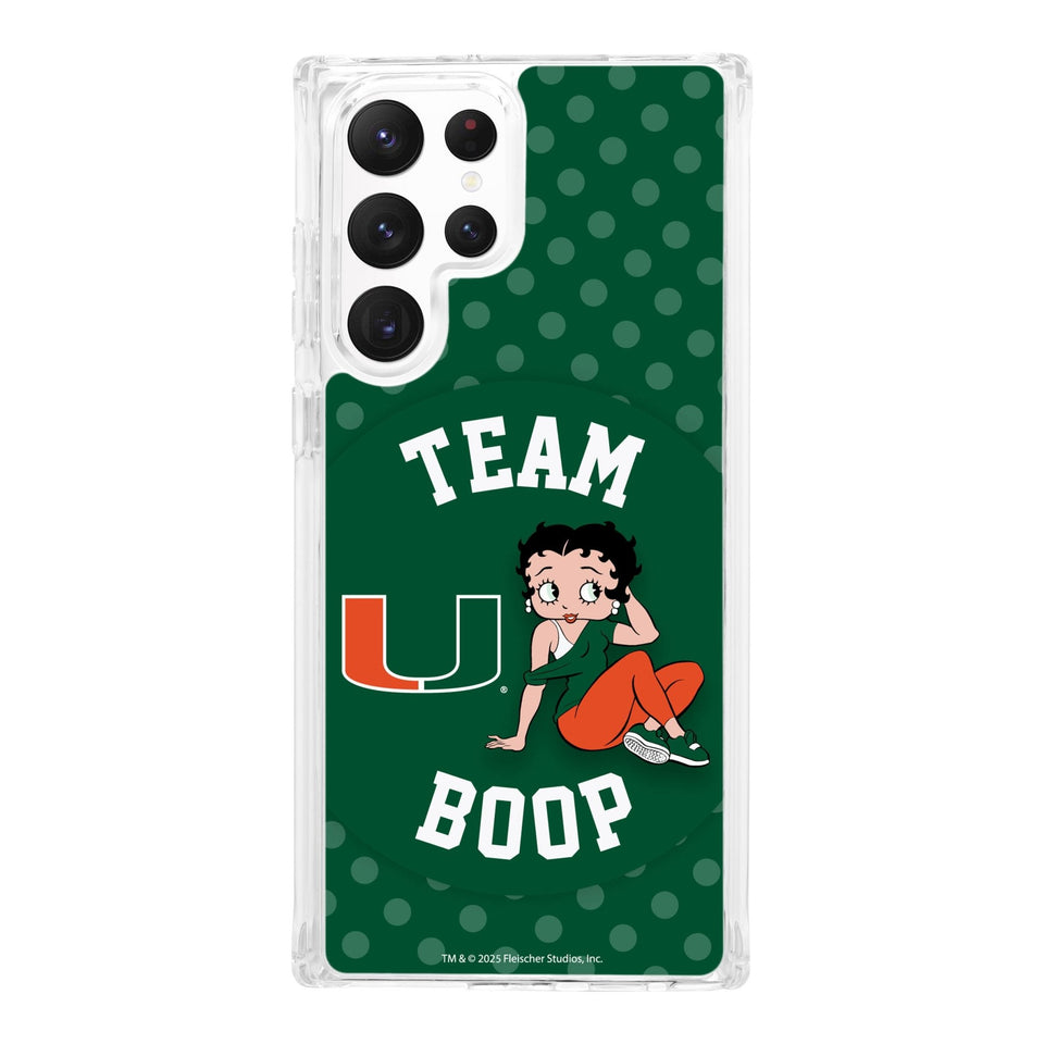 Miami Hurricanes X Betty Boop HD Samsung Galaxy S21 Phone Case - Wear with style