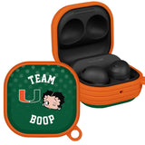 Miami Hurricanes X Betty Boop HDX Samsung Galaxy Buds Pro & Buds Live Case Cover - Wear with style