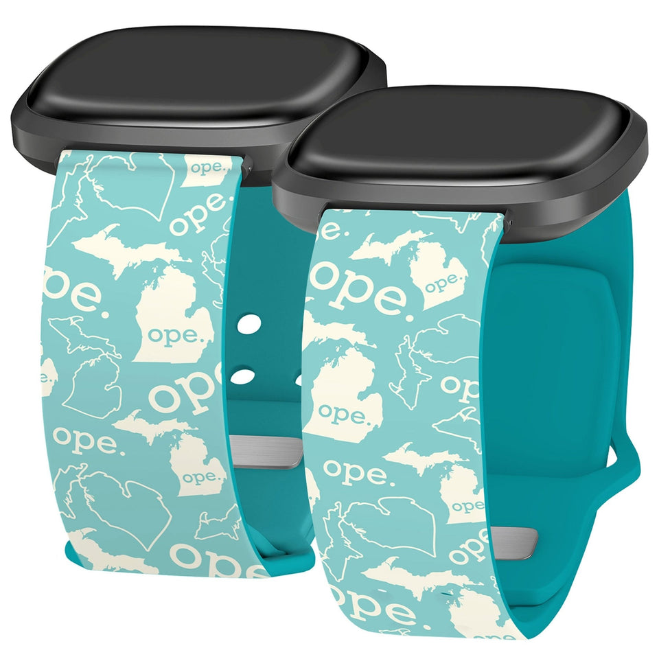 Michigan HD Fitbit Versa 3 & Sense 1 Watch Band - Wear with style