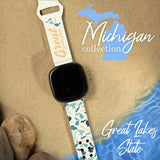 Michigan HD Fitbit Versa 3 & Sense 1 Watch Band - Wear with style