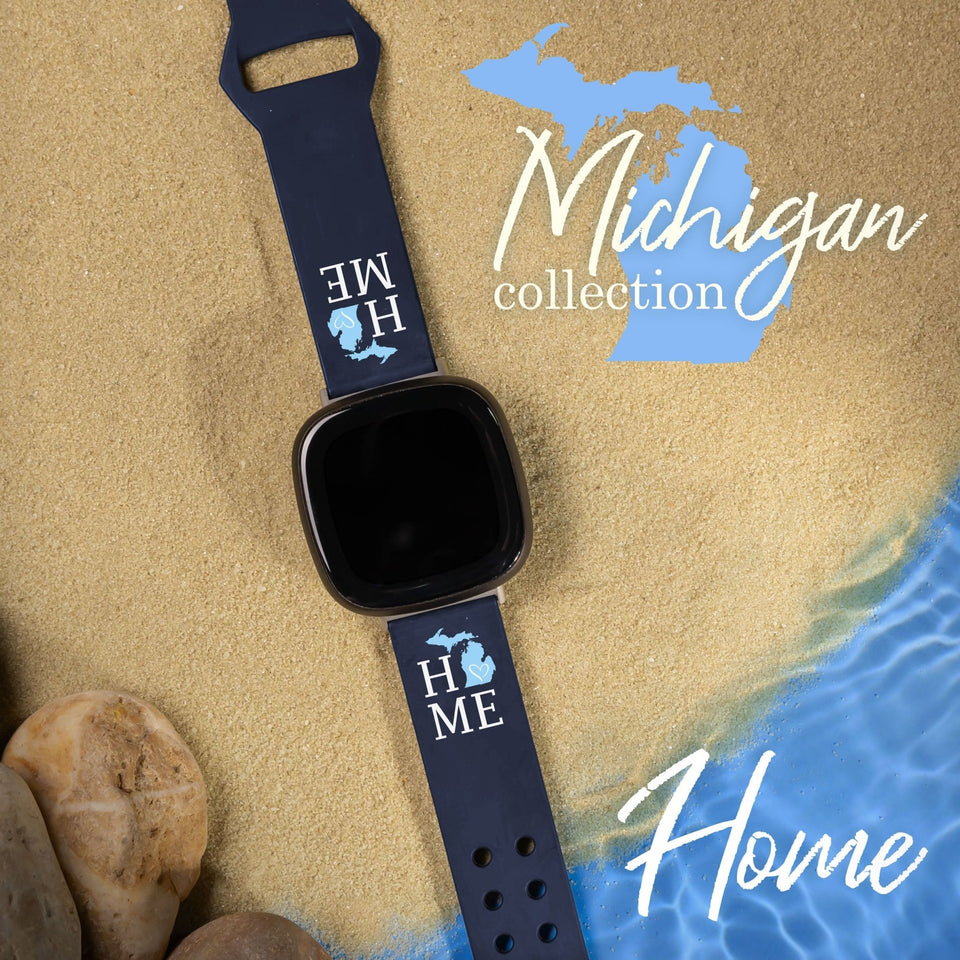 Michigan HD Fitbit Versa 3 & Sense 1 Watch Band - Wear with style