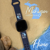 Michigan HD Fitbit Versa 3 & Sense 1 Watch Band - Wear with style