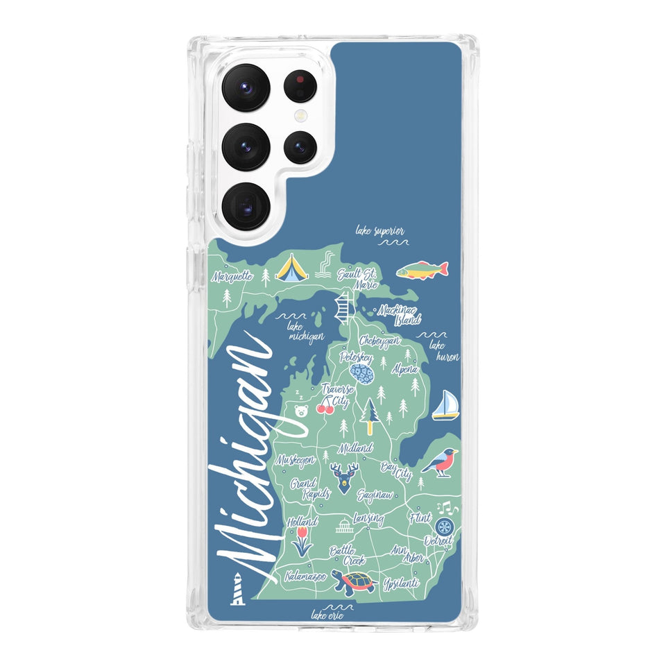 Michigan HD Samsung Galaxy S22 Phone Case - Wear with style