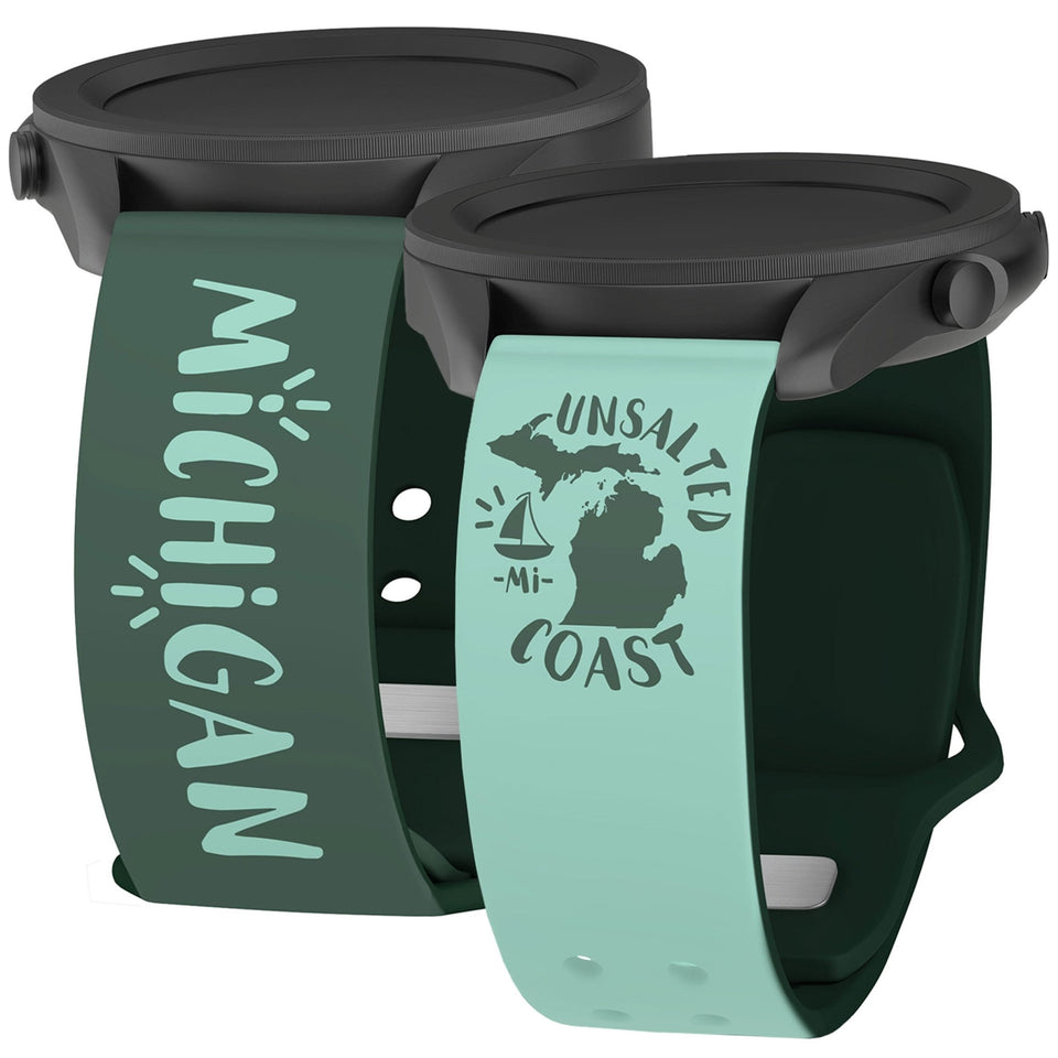 Michigan HD Watchband for Samsung, Garmin, Fossil, and More - Wear with style