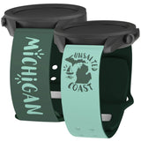 Michigan HD Watchband for Samsung, Garmin, Fossil, and More - Wear with style