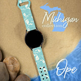 Michigan HD Watchband for Samsung, Garmin, Fossil, and More - Wear with style