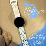 Michigan HD Watchband for Samsung, Garmin, Fossil, and More - Wear with style