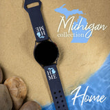 Michigan HD Watchband for Samsung, Garmin, Fossil, and More - Wear with style