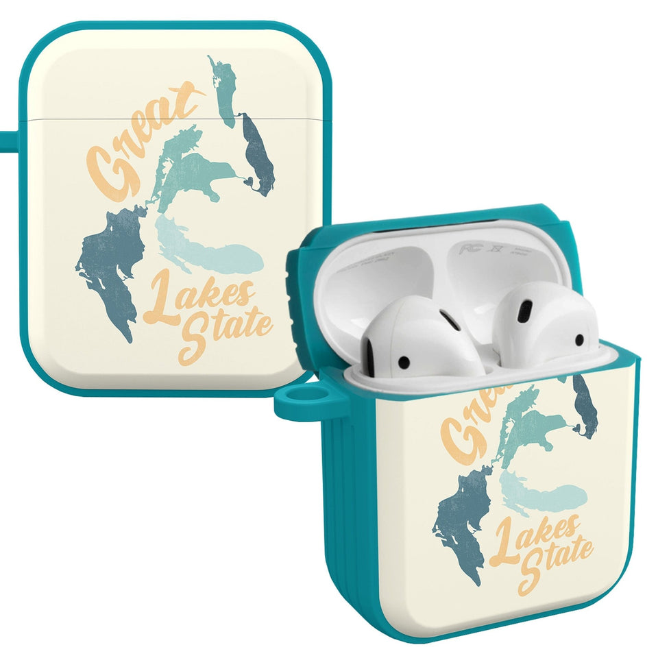 Michigan HDX Apple AirPods Gen 1 & 2 Case Cover - Wear with style