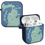 Michigan HDX Apple AirPods Gen 1 & 2 Case Cover - Wear with style
