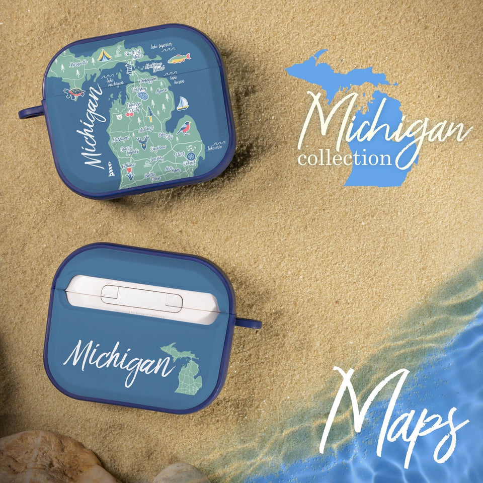 Michigan HDX Apple AirPods Gen 3 Case Cover - Wear with style