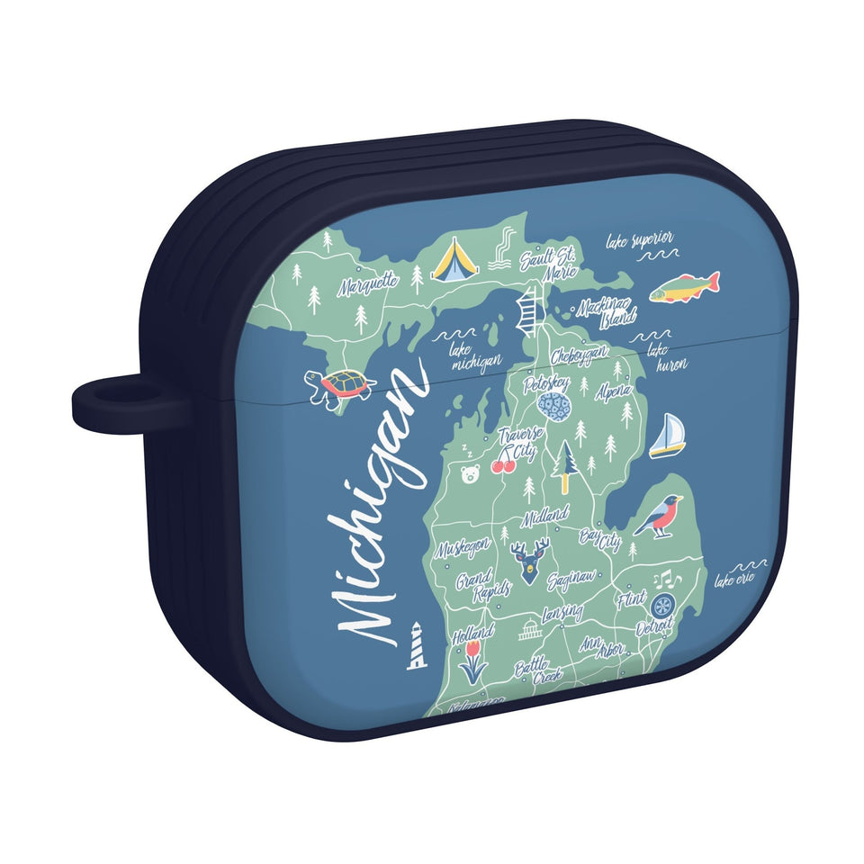 Michigan HDX Apple AirPods Gen 3 Case Cover - Wear with style