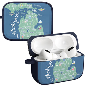 Michigan HDX Apple AirPods Pro 1 & 2 Case Cover - Wear with style