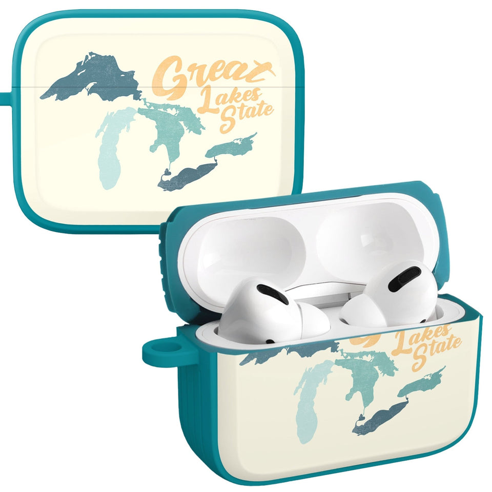 Michigan HDX Apple AirPods Pro 1 & 2 Case Cover - Wear with style