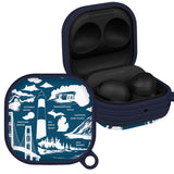 Michigan HDX Samsung Galaxy Buds Pro & Buds Live Case Cover - Wear with style
