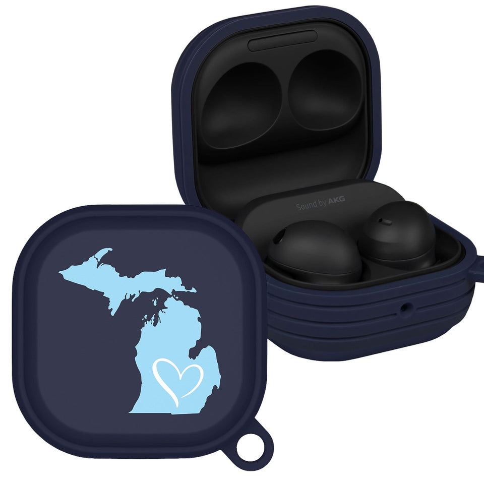 Michigan HDX Samsung Galaxy Buds Pro & Buds Live Case Cover - Wear with style