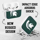Michigan State MSU Spartans HDX Apple Airpods Pro 1 & 2 Case Cover - Wear with style