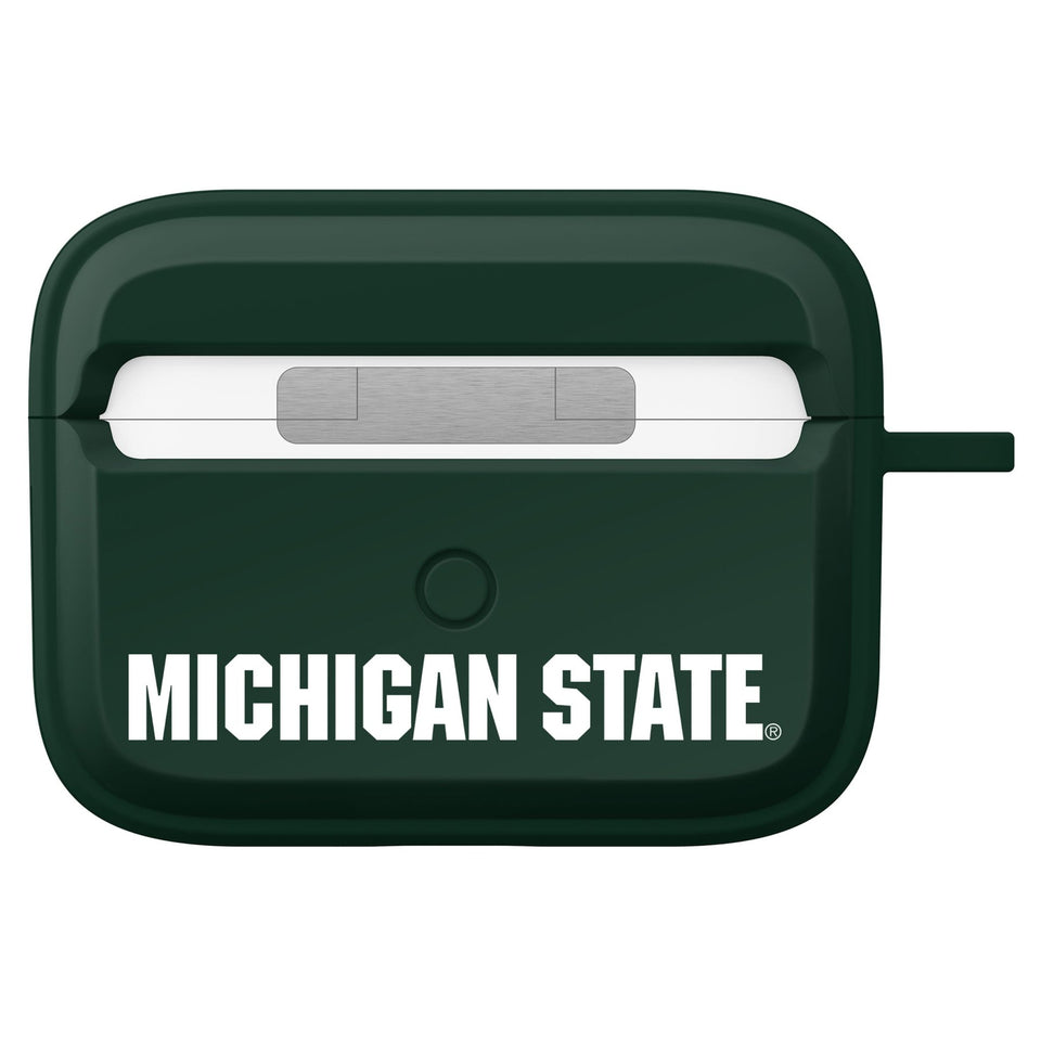 Michigan State MSU Spartans HDX Apple Airpods Pro 1 & 2 Case Cover - Wear with style