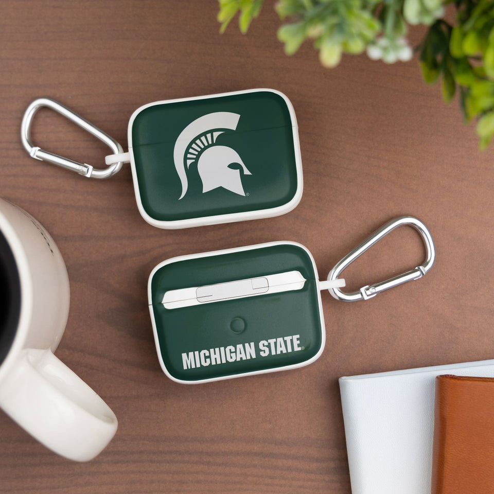 Michigan State MSU Spartans HDX Apple Airpods Pro 1 & 2 Case Cover - Wear with style