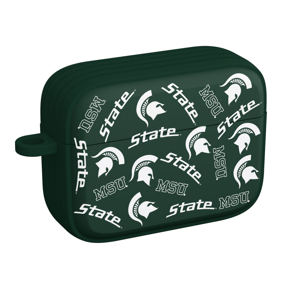 Michigan State MSU Spartans HDX Apple Airpods Pro 1 & 2 Case Cover - Wear with style