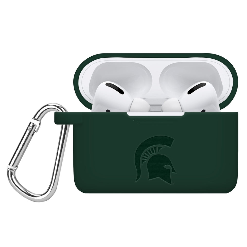 Michigan State Spartans Engraved AirPods Pro 1 & 2 Case Cover - Wear with style