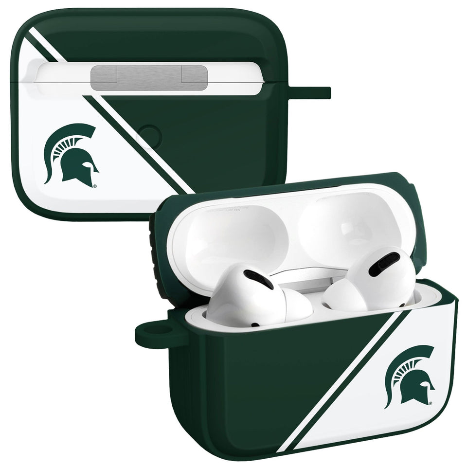 Michigan State Spartans HDX Champion Series Apple AirPods Pro 1 & 2 Case Cover - Wear with style