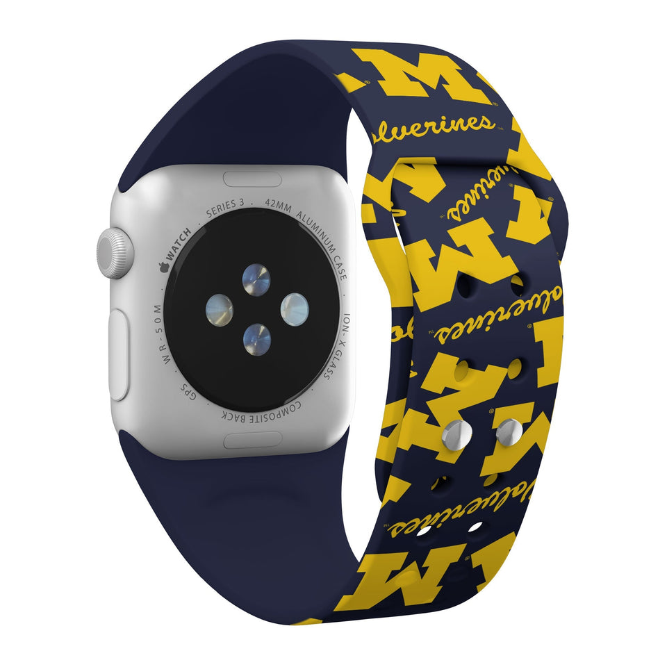 Michigan Wolverines HD Apple Watch Band - Wear with style