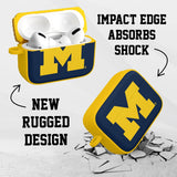 Michigan Wolverines HDX AirPods Pro 1 & 2 Case Cover - Wear with style