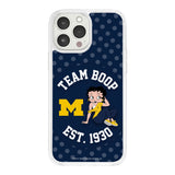 Michigan Wolverines X Betty Boop HD Apple iPhone 13 Mag - Safe Phone Case - Wear with style