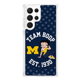 Michigan Wolverines X Betty Boop HD Samsung Galaxy S23 Phone Case - Wear with style