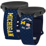 Michigan Wolverines X Betty Boop HD Watchband for Samsung, Garmin, Fossil, and More - Wear with style