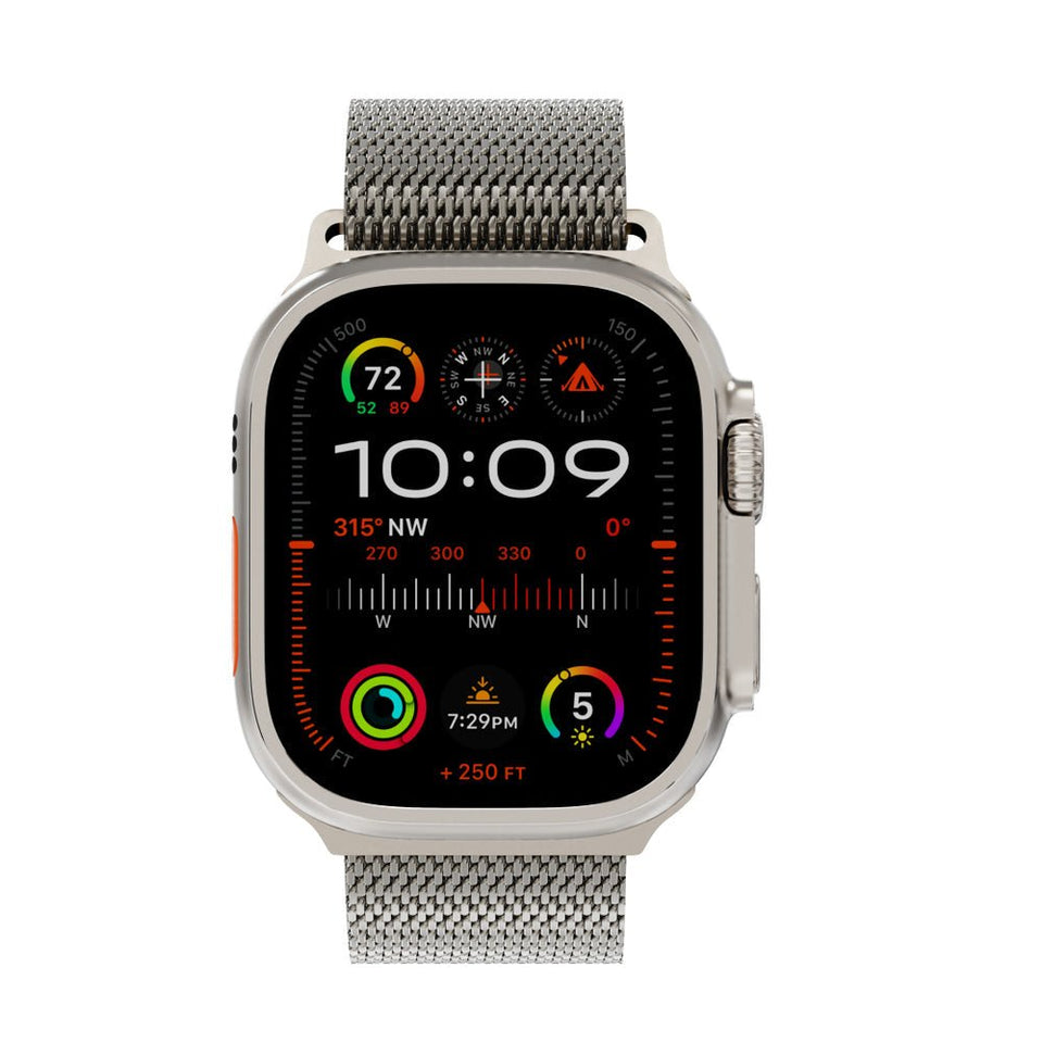 Milanese Loop Titanium Band For Apple Watch - Wear with style