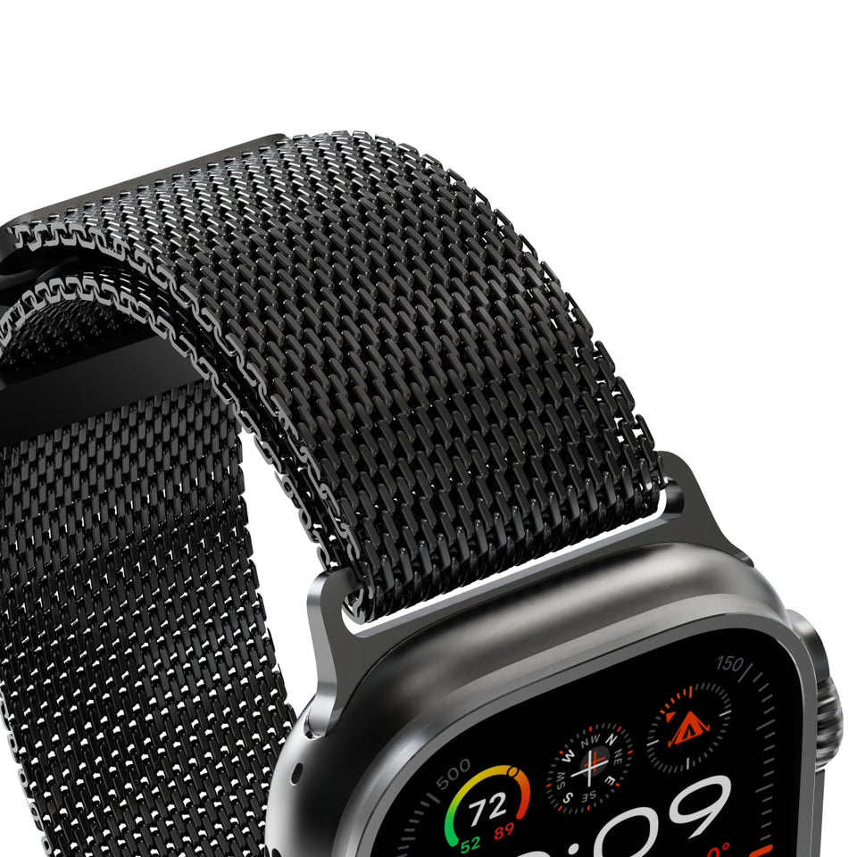 Milanese Loop Titanium Band For Apple Watch - Wear with style