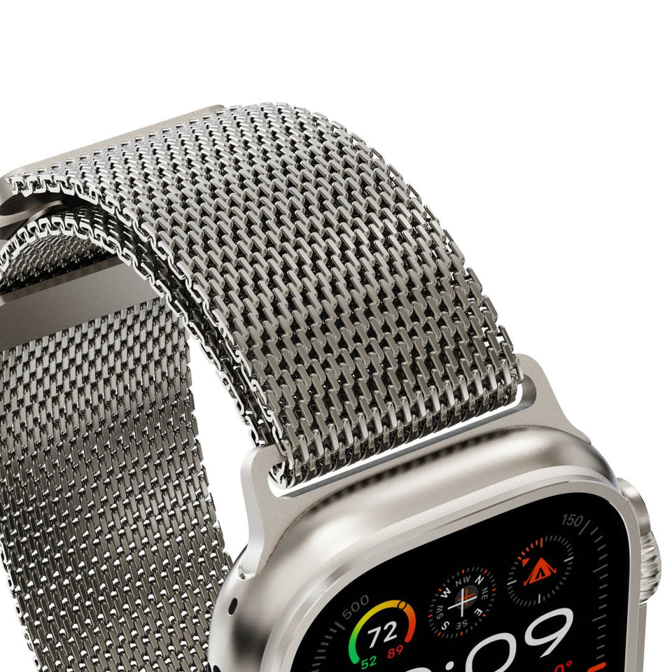 Milanese Loop Titanium Band For Apple Watch - Wear with style