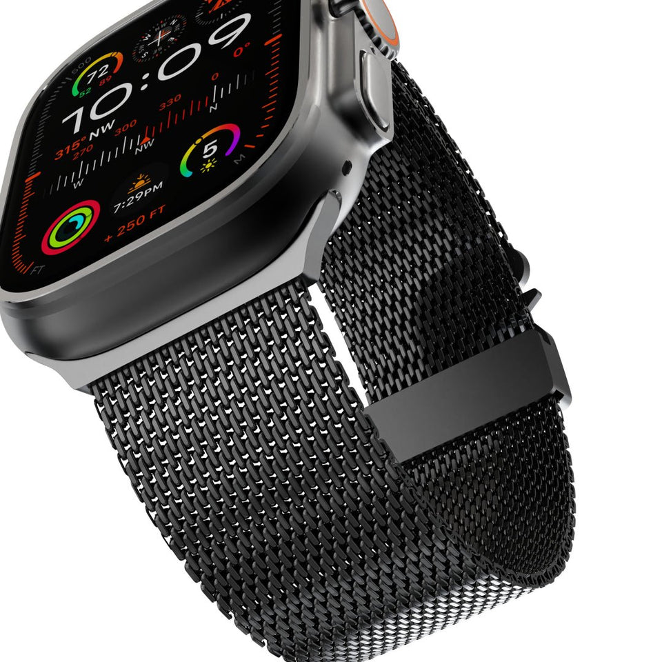Milanese Loop Titanium Band For Apple Watch - Wear with style