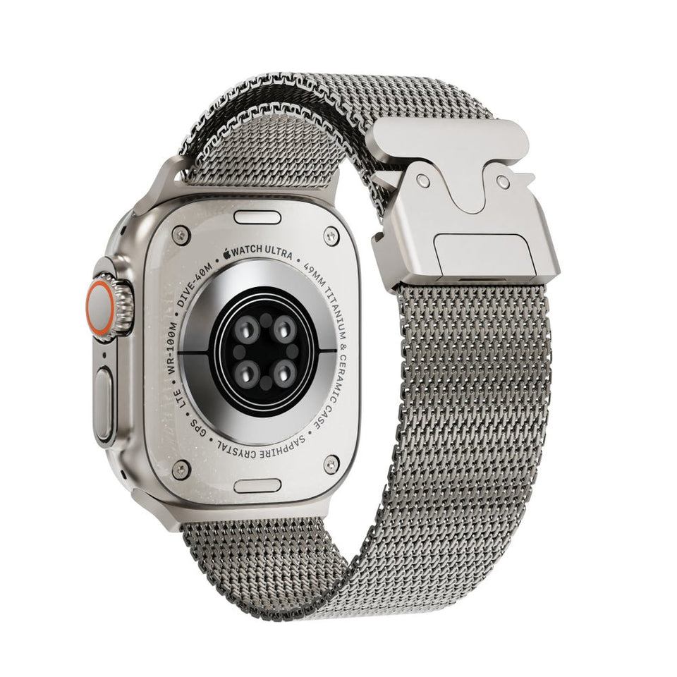 Milanese Loop Titanium Band For Apple Watch - Wear with style