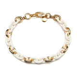 Mini Bike Chain Necklace Latte - Wear with style