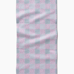 Mini Flowers Bar Towel-Pink - Wear with style