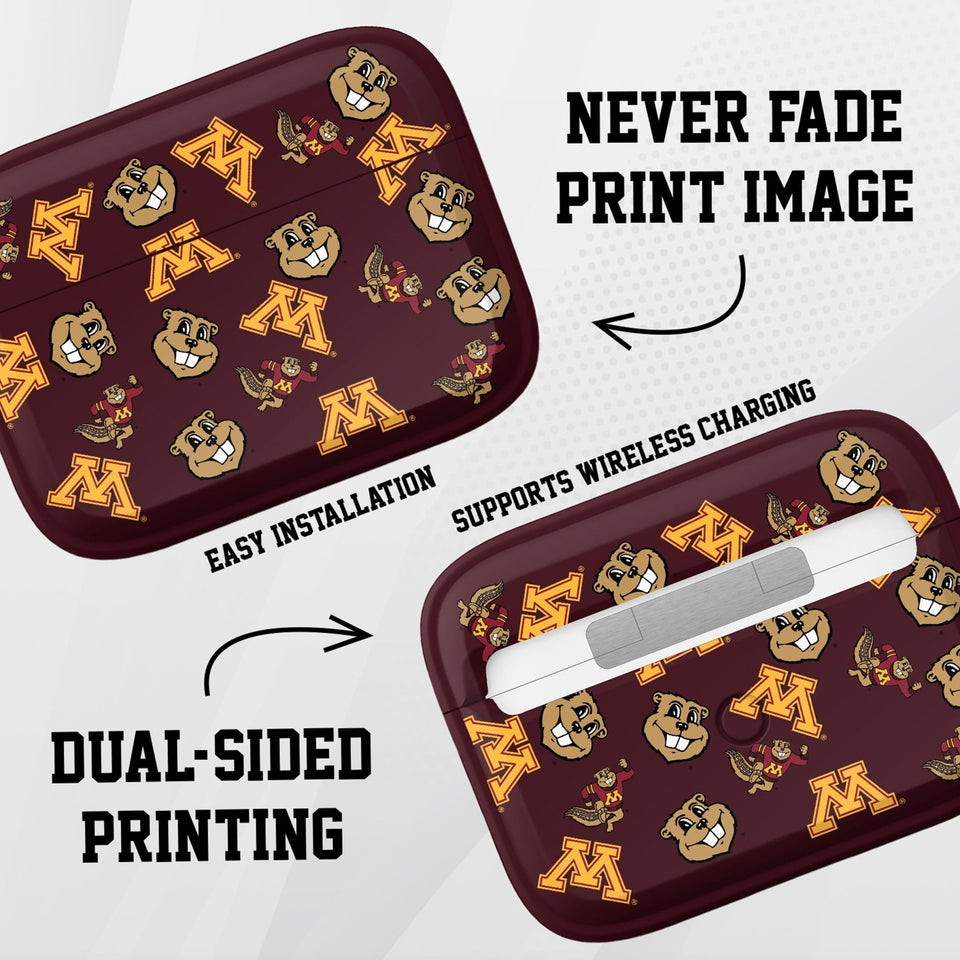 Minnesota Golden Gophers HDX AirPods Pro 1 & 2 Case Cover - Wear with style